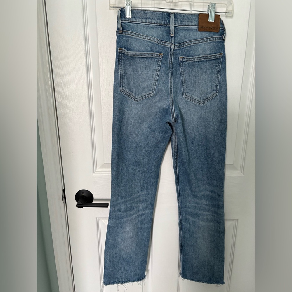 Denim Forum The Arlo High Rise Straight Size 25 - Picture 7 of 9